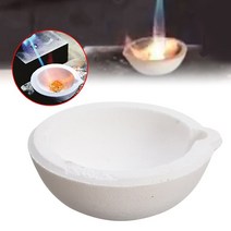 도가니 집게 실험실 연구실 150g 석영 용융 실리카 접시 냄비 주조 금은 백금 고온 보석 도구