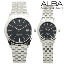[ALBA] 세이코 알바 50M 방수 커플 손목시계 AXHK97X1/AXHK97X1