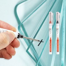공업용 철판 목재 긴 헤드 전공펜 철필 마킹펜 볼펜, 1개