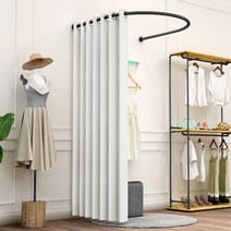 이동식피팅룸 탈의실 옷가게 간이 U자형 쇼핑몰, 패키지 A, L타입 이동식피팅룸