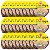 맛있는 오뚜기밥 찰현미 210g x 30개 즉석밥 햇반 2158769