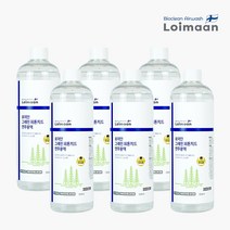 새집증후군제거 로이만 그래핀 피톤치드 연무기 연무액 500ml 6병