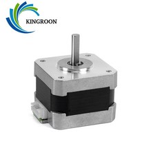 Kingroon 42 스테퍼 모터 높이 34mm 모터 42bygh269 1.0a 4-lead for ender3 cr10 3d 프린터 모터 j 헤드 압출기 부품, 없음
