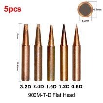 1Pc/5Pcs 900M T 시리즈 순수 구리 납땜 팁 용접 스팅 Hakko 936 FX-888D 852D + 스테이션, 03 C
