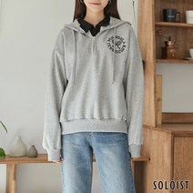 [솔로이스트] 내핑 라켓 니들워크 후드 티셔츠 SADL4810