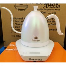 온도 조절 스마트 디지털 파인 마우스 브루 주전자, As picture 600ml1