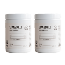 에브리체크 단백질체크 산양유 초유 단백질, 280g, 2통