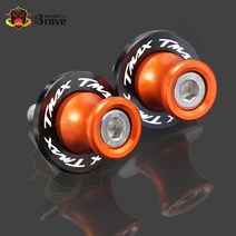 nmax pcx 호환슬라이더 프론트 리어 머플러 가드 야마하 TMAX 500 530 SX DX TMAX500 용 오토바이 액세서리, 05 주황색