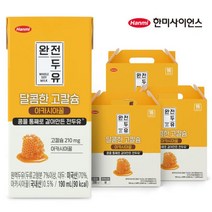 [한미]완전두유 달콤한 고칼슘 아카시아꿀 190ml 48팩, 01_고칼슘 아카시아꿀 두유 190ml 48팩