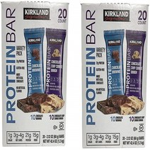 Kirkland Signature 커클랜드 시그니처 프로틴바 에너지 버라이어티 2.12 oz(60g) 20개입 2팩, 상세설명참조