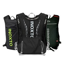 미니 소형 트레일러닝 등산가방 등산배낭 모음 5L, INOXTO 백팩, 블랙 옐로우