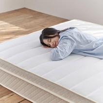 (119000원+전국무료설치배송) 휴도 탄탄한 제주 24cm 필로우탑 엔드리스스프링 침대 매트리스 싱글 슈퍼싱글 퀸 킹 가성비 단단한 매트리스, 네이비