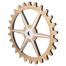 손물레 돌림판 도자기 도예 턴테이블 Gear-벽 조각 휠 나무 장식 스팀펑크 행잉 인더스트리얼 빈티지 장식