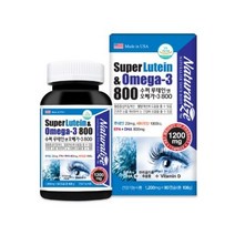 네추럴라이즈 수퍼 루테인 앤 오메가3 800 1200mg x 90캡슐, 1개, 단품, 800 수퍼