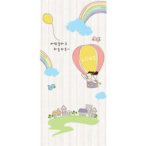 데코미 실사출력 현관문시트지, DP-010A (화이트)
