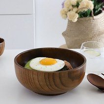 천연 옻칠 우드 면기 라면기