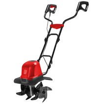 농업용 미니 농기계 농사용 텃밭 관리기 밭갈이 기계, 1500W 4개 칼  20m 연장 코드