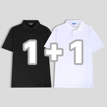 마이폴 심플 무지 쿨론 PK 반팔 카라 티셔츠 남여 1+1 MYP-9012