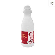 [특별가]네이쳐티 요구르트 향 베이스 2.5kg 음료베이스 카페재료 대용량 (나타데코코 5mm 500g 무료증정!), 1개