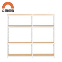 스피드랙 조립식 창고 대형 앵글 철제선반 1700 x 400 x 1950 4단, A형 900+800, 화이트