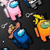 미니블럭 DIY 어몽어스 디폼블럭 만들기, 핑크꽃