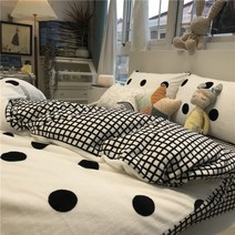 혼수 이불 한 겨울 커버 세트 북유럽