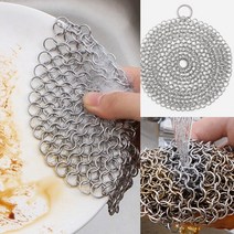반영구 스텐링 수세미(원형) (15CM) 주방용품판촉물 스카치수세미 매직수세미