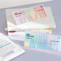 인덱스 쇼트 하이라이터 붙이는 형광펜 점착 메모지, 색상:03 SPRING, 단품