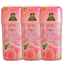 산도깨비 실내용 방향 탈취제 260g 3개 피치, 꽃향
