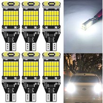 자동차램프 2PCS T15 W16W 921 912 T16 902 LED 전구 높은 전력 45pcs 4014SMD 슈퍼 밝은 1200LM 자동차 반전 빛 흰색에 테일램프LED튜닝, yellow