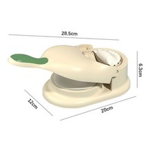 만두기계 만두 제조기 DIY 키트 래퍼 프레스 수동 노동 절약 라비올리 엠바나다 반죽 피부 몰더 기계 휴대, 08 beige-B, 08 beige-B