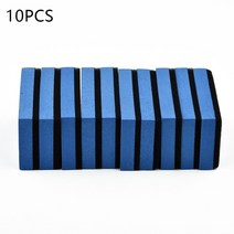 가죽스크래치복원제 가죽복원 리퍼브 10pcs 자동차 세라믹 코팅 스폰지 리케이터 쉬운 청소 가죽 폴란드어 패드 거품 마이크로 화이버 범용 용품, 단일옵션
