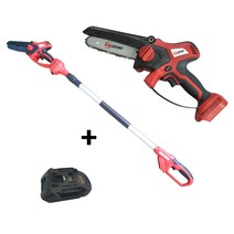 KMC2030P 고지 장대톱 미니 충전 체인톱 마끼다 디월트 밀워키 호환젠더포함 베어툴, 핸드톱 몸체 베어툴(배터리/충전기 미포함)