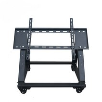 모니터 받침대 휴대용 프롬프터 거치대 이동식 LCD, 40-70인치에 적합