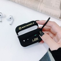 레트로 삐삐 에어팟프로케이스 TPU X_판도라 아이폰 8