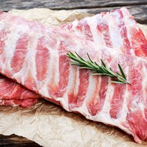 미국산 돼지 스페어립 돈스페어립 통바베큐 원육 갈비찜용 도매 식당 업소용, 돼지 스페어립 찜용 3kg, 1개