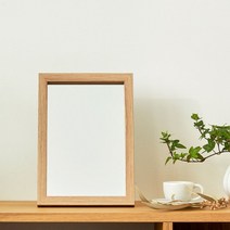 [모던하우스] 네추럴 벽탁상겸용 화장대 거울 20X29cm, 단품