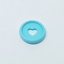 컬러 플라스틱 러브 바인딩 링 바인딩 버튼 버섯 구멍 루스 리프 펜 메모장 바인딩 CD 1000PCS23mm, 04 light blue