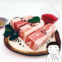 신나는 고기왕 통삼겹살 수육 보쌈용 500g, 1개