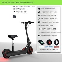 브레머 V10 Bremer 이륜 스쿠터 오토바이 전기 전동 접이식 전동차 바이크, D