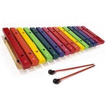 오르프 우드 실로폰 15음 Wood Xylophone HXOS-15