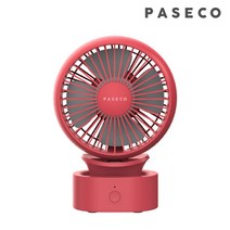 파세코 PTF-AB9030R 탁상용 선풍기 미니팬 레드색상 사무실/책상 PASECO/툴보이