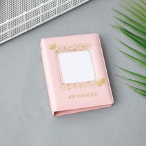 스크랩북 포토북만들기 앨범 사진첩 후지 필름 인스탁스 미니 리플레이 11 9 8 7s 70 25 90 용 32 포켓 3, 09 pink