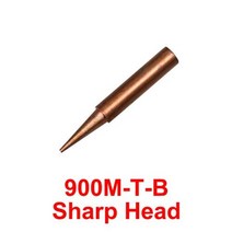 145PCS 900M T 시리즈 순수 구리 납땜 팁 용접 스팅 Hakko 936 FX888D 852D 납땜 스테이션, 1PCS B