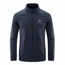 오토바이바람막이 방풍 바이크슈트 야외 스쿠터 윈드 레이싱복, 2XL, 네이비(벤츠)