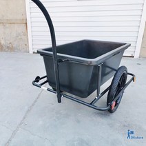 자전거트레일러 짐칸 트레일러 자전거 짐수레 웨건 카트, 1.트레일러+천