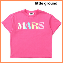 [리틀그라운드8] MARS(7311G-330-11)로고시그니쳐티셔츠 아동티셔츠 기본티 반팔티 여름티 데일리 선물