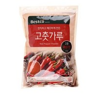 베스트코 고춧가루 고운 매운맛, 1kg, 5개