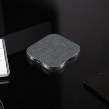 마루느루 15W 패브릭 메탈 패드 고속 무선충전기 VR-501 갤럭시S10 5G 아이폰11, 999개, 01.사각 네이비 EX071