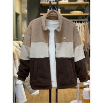 W몰 후아유 스티브 하이넥 덤블집업 WHJJB4T31UBR